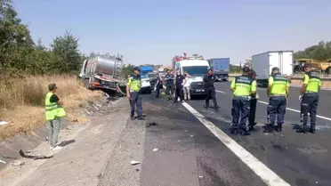Tekirdağ'da Süt Kamyonu Kazası: 4 Ölü