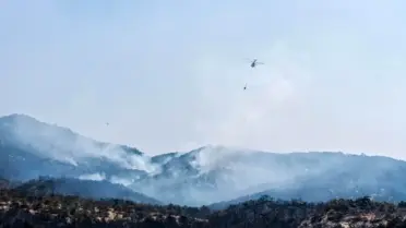 Eskişehir'de Orman Yangınına Hava ve Karadan Müdahele
