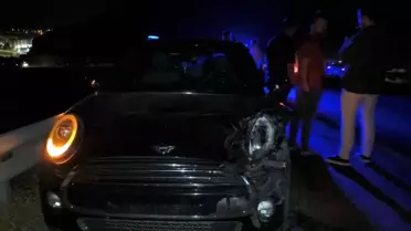 Batman'da Maddi Hasarlı Kaza