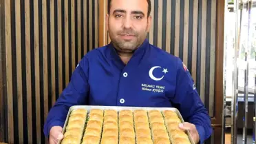 Glikozsuz Baklava ile Talep Gören Usta