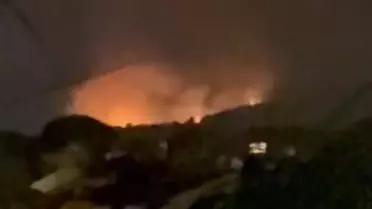 Dikili'de Yangın 8 Saatte Kontrol Altına Alındı