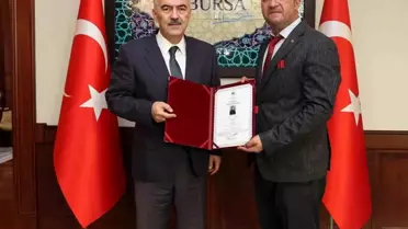 Osman Başeğmez'e Veda Ziyareti