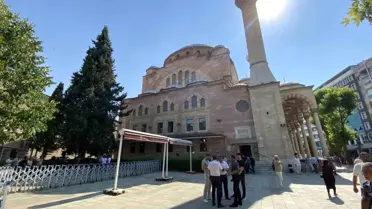 Reşadiye Camii'nde şehit cenazesi hazırlığı