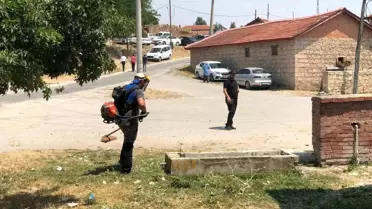 Şehidin cenaze namazı öncesi ekipler çalışma yapıyor