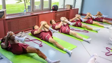Trabzonspor Erzurum'da yeni sezon hazırlıklarını sürdürüyor