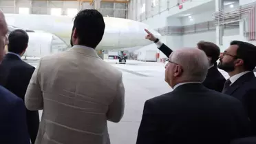 Bakan Güler'den Türk Hava Yolları Teknik AŞ Ziyareti