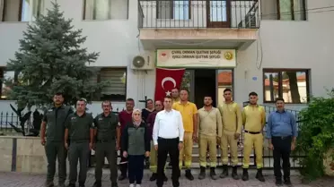 Çivril Kaymakamı Fatih Cıdıroğlu'ndan orman şefliklerine anlamlı ziyaret