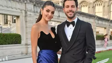 Hande Erçel ve Hakan Sabancı İtalya'da aşka geldi