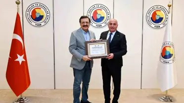Erzurum’a Teşekkür Belgesi