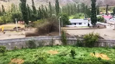 Kars'ta Sağanak Sele Neden Oldu