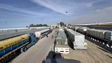 Gazze'ye 166 Tır İnsani Yardım Gönderildi
