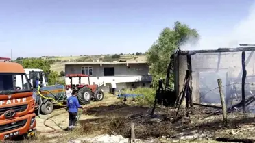 Sakarya'da Yangın Paniği: Saman Deposundan Tarım Arazilerine Sıçradı