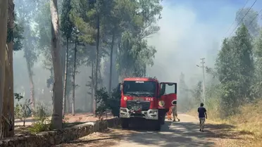 Aksu'daki Yangın Kontrol Altına Alındı