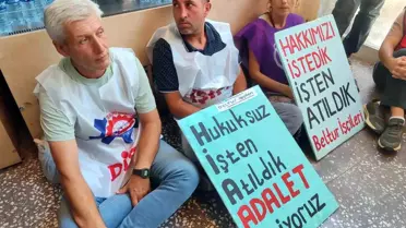 Beltur İşçileri İşten Atılmayı Protesto Etti