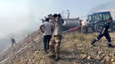 Bursa'da Orman Yangını Devam Ediyor