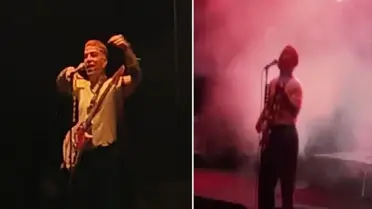  Bursa'daki Athena konserine yangın engeli! Yarıda kesildi