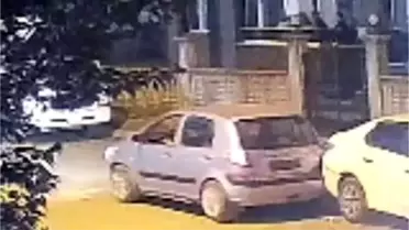 Hendek'te Kaçan Sürücü Araca Çarptı