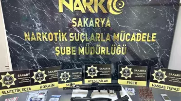 Sapanca'da Uyuşturucu ve Silah Operasyonu