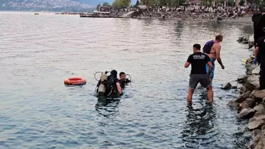 Sapanca Gölü'ne giren genç hayatını kaybetti