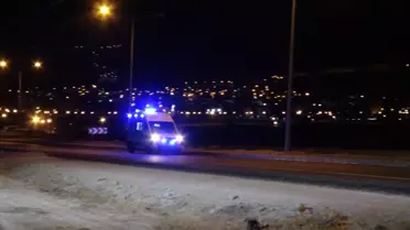 Motosiklet Kazasında Genç Şanssızdı