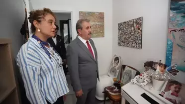 Destici'den Ahmet Minguzzi'ye Başsağlığı Ziyareti