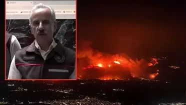 Bursa'daki orman yangını kabusuna ilişkin Bakan Uraloğlu'ndan açıklama: 1300 kişi tahliye edildi