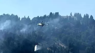 Osmaniye'de Orman Yangınına Müdahale Devam Ediyor