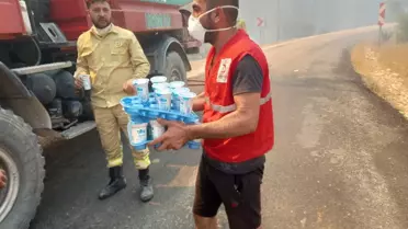 Kızılay Orman Yangınlarına Destek Veriyor