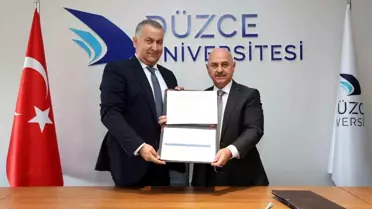 Düzce Üniversitesi'nden Bulgaristan ile İş Birliği