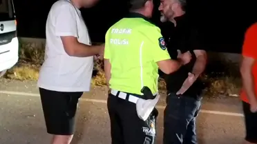 Aksaray'da Alkollü Sürücü Kaza Yaptı