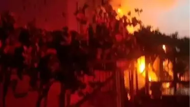 Korkuteli'nde Yangın: Ev Kullanılamaz Hale Geldi
