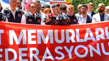 Kamu Çalışanları Hakları İçin Mücadele Ediyor