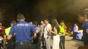 Alkollü Sürücü Kaçtı, Gözaltına Alındı