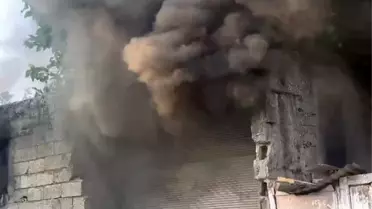 Adıyaman'da Evde Yangın Paniğe Neden Oldu