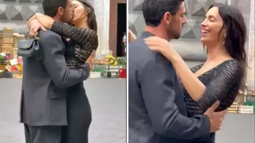 Irina Shayk ve Michele Morrone sokak ortasında öpüştü! Aşk sandılar ama sebebi başka