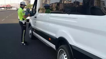 Kayseri'de Trafik Denetimlerinde 403 Araç Ceza Aldı