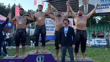 Kemer Belediyesi Güreşçileri Ordu'da Başarı Gösterdi