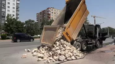 Konya'da Kamyonda Yangın Paniğe Neden Oldu
