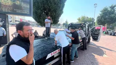 Tavşanlı'dan Yangın Kahramanlarına Destek