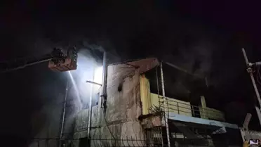 Zeytinburnu'nda Yangın: Atölye Kısmen Zarar Gördü