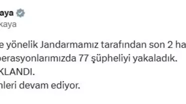 FETÖ Operasyonlarında 77 Şüpheli Yakalandı