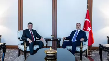 Hakan Fidan, Libya Sayıştay Başkanı'nı Kabul Etti