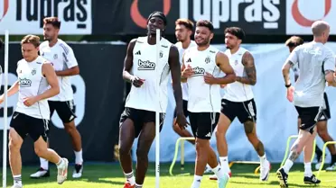 Beşiktaş Shakhtar Maçı Hazırlıklarına Devam Ediyor