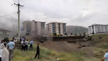 Bitlis'te Doğal Gaz Patlaması