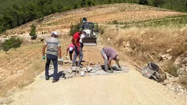 Bozdoğan Belediyesi'nden Kırsal Yollara Modern Dokunuş