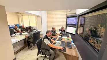 Bursa'da Orman Yangınlarına Müdahale