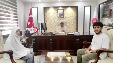 Batman'da Çek Kadın Müslüman Oldu
