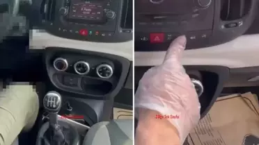 Esenyurt'ta durdurulan araçtaki düzenek pes dedirtti