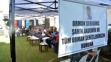 Köyceğiz'de orman şehidi Akdemir için lokma hayrı yapıldı