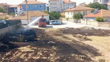 Kulu'da Yangın Paniği